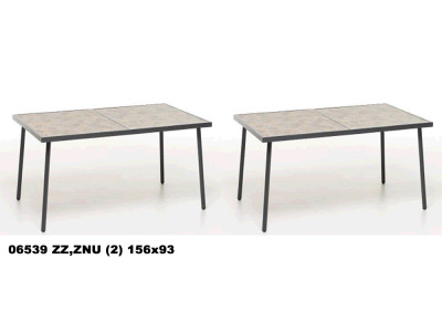 Sud Arca Snc TAVOLO GRES 156x93 ANTRACITE
