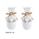 CARAFFA VETRO 1LT.C/BASE VIMIN