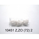 SET 6 CUORI GESSO