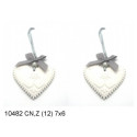 CUORE GESSO PROFUMATO 7X6