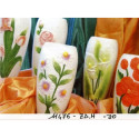 VASO DECORATO FIORI ASS.