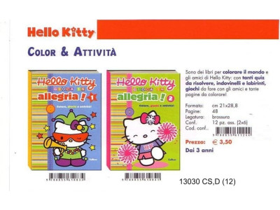 Sud Arca Snc HELLO KITTY- GIOCA IN ALLEGRIA