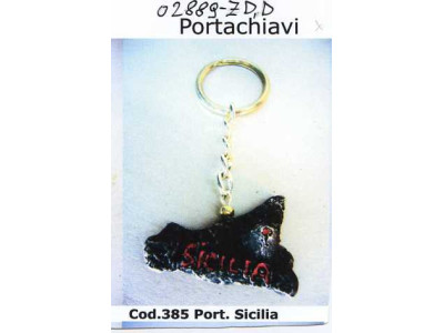 Sud Arca Snc PORTACHIAVE CARTINA SICILIA Sud Arca Snc PORTACHIAVE CARTINA SICILIA