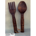 COPPIA POSATE LEGNO PICC.