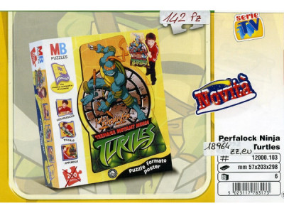 Sud Arca Snc PUZZLE POSTER TURTLES 142 PZ.
