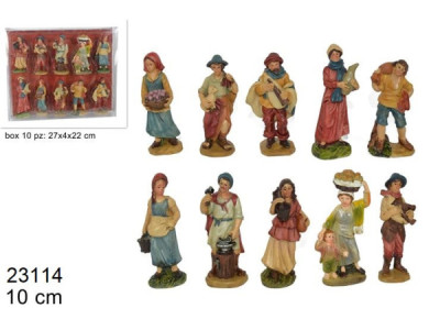 Sud Arca Snc SET 10 PASTORI CM.10