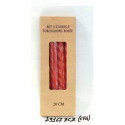 CONFEZIONE 4 CANDELE H.20CM