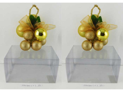 Sud Arca Snc SFERE GRAPPOLO ORO/ROSSE CM.26