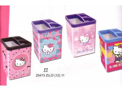 Sud Arca Snc PORTAPENNE LATTA HELLO KITTY