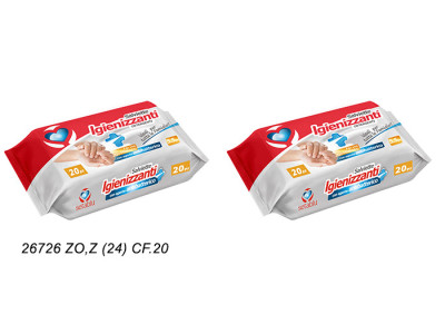 Sud Arca Snc SALVIETTE IGIENIZZANTI pz.20