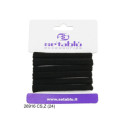 ELESTICO F/CODA SOTTILE NERO 6